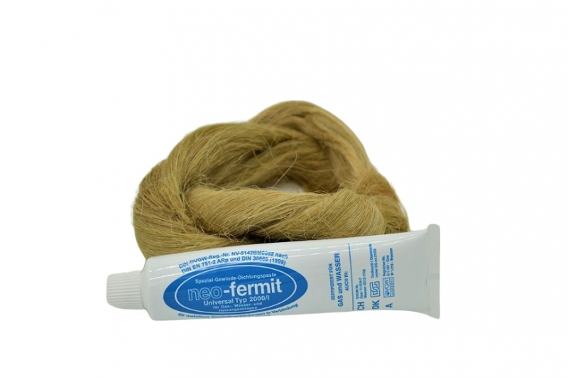 Sealing paste Neo-Fermit- thread sealing paste for hemp